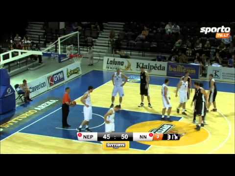 SportoTV.lt: V.Garasto taurės turnyras "Neptūnas" - "Nižnyj Novgorod" 2013-09-07