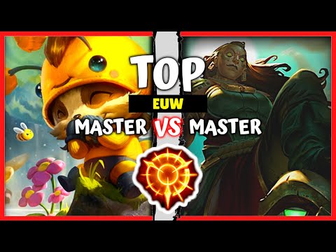 Master Teemo Top vs Master One Trick Illaoi - EUW Rank Pre S11