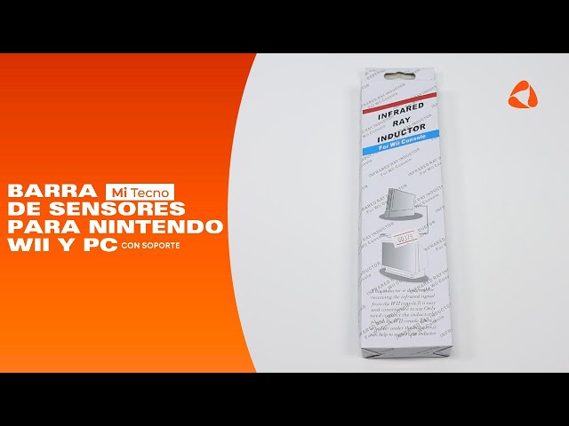 Vídeo relacionado con Barra Sensor Infrarrojos, Barra Infrarrojos Sensor Wii Mini y Wii U, Detección Precisa de Movimiento Juegos Interactivos, Soporte Adhesivo Incluido, Cable de 2m, Accesorio Reemplazo para Control Wii