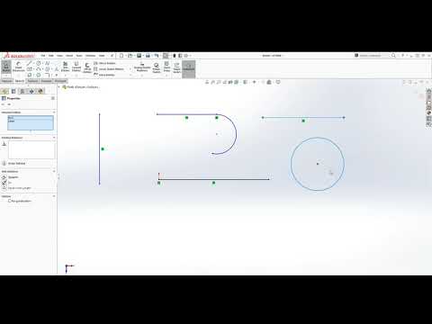 SOLIDWORKS Part-27 How to Add and Delete Sketch Constraints Relations