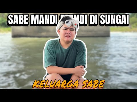 SABE BATHING IN THE RIVER😧 || SABE FAMILY