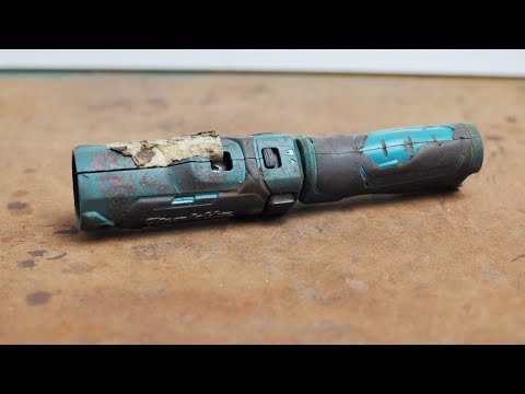 Refurbished and repaired Makita DF012D electric screwdriver