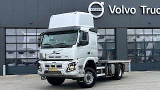 Volvo FMX 330 4x4 Bakwagen Naafreductie / 4x4 / Smart Tachograph / FMX platform truck | Image 4 - Autoline
