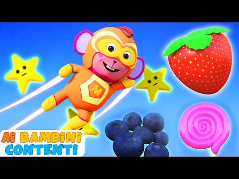 🍓Di che colore è la Fragola? | canzone colori per bambini | Ai Bambini Contenti
