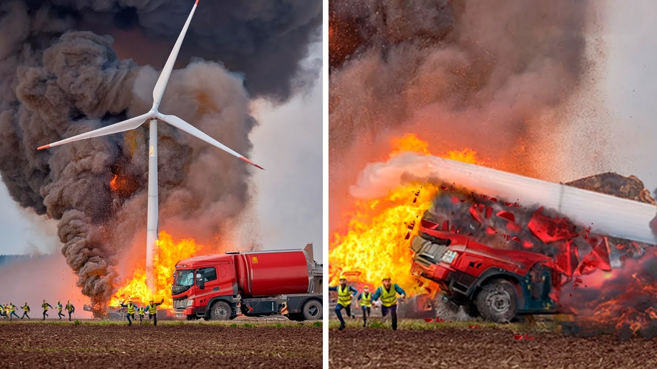 Heavy Machinery and Industrial Mistakes Caught On Camera !