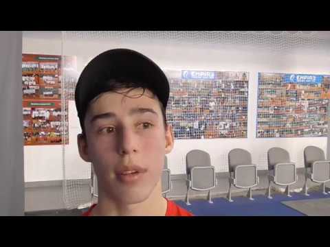 EMPIRE Cup U18 2018: interview, 3R, János FEKETE (SVK) - Radu Mihal PAPOE (ROU) 6-4 3-6 7-5