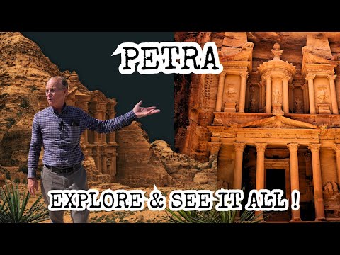 Mystic Ancient Petra Tour! See Its Amazing Sites, The Famous Treasury, & History! Wadi Musa, Jordan!