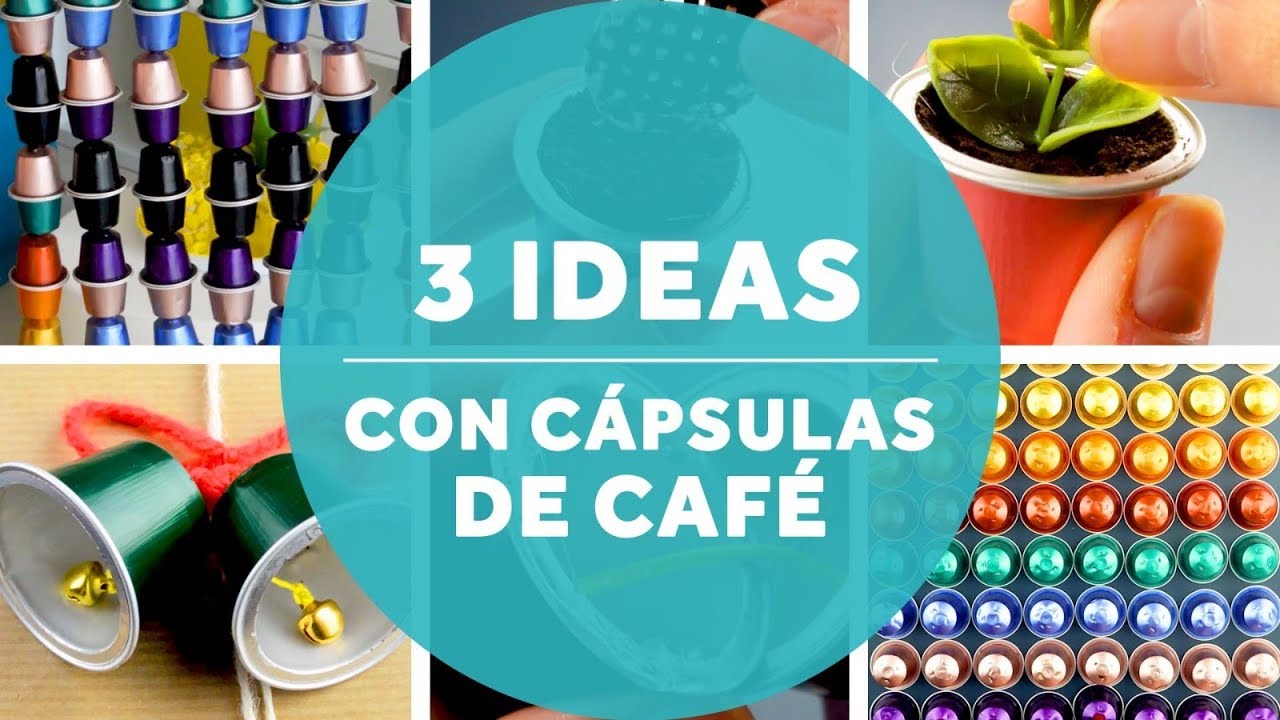 Las mejores ideas para reciclar las cápsulas de café