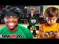 I Turned This 14 Year Old KID Into A PARK DEMON On NBA 2K26 INSANE Win Streak