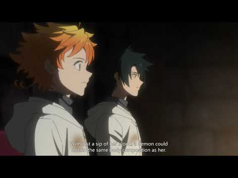 Promised Neverland Season 2 Episode 7, Norman tells Emma and Ray about Mijuko the Evil Blood Girl