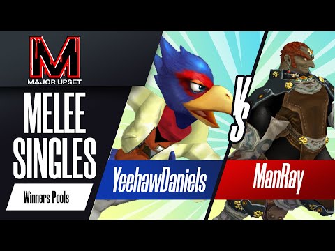 YeehawDaniels (Falco) vs ManRay (Ganondorf) - Melee Singles Winners Pools - MAJOR UPSET