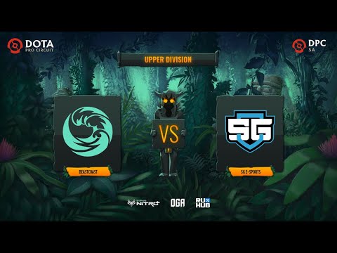 beastcoast vs SG e-sports, OGA DPC SA Season 2, bo3, game 1 [Mortalles & Adekvat]