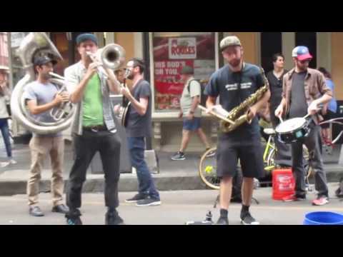 SECOND HAND STREET BAND ROYAL STREET NEW ORLEANS 4/10/17