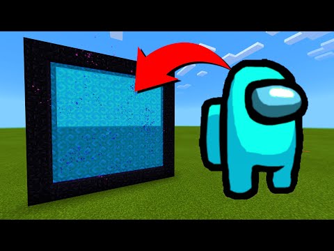 CraftSix - How To Make A Portal To The Among Us Dimension in Minecraft!