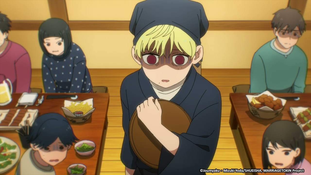 Gero is doing creepy things again...《MarriageToxin》 Anime Highlight