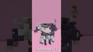 【マイクラ】白銀ノエルさんを作ってみた！ホロライブメンバー全員作る！ #shorts  #minecraft #hololive