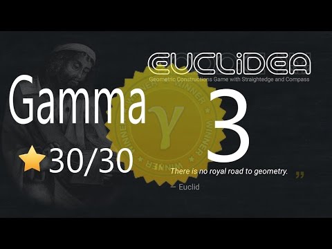 Euclidea 3. Gamma 30/30