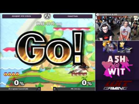 IX | Captain Faceroll (Sheik) vs ME | Vro (Marth) - ASH@WIT #70 Melee Grand Finals