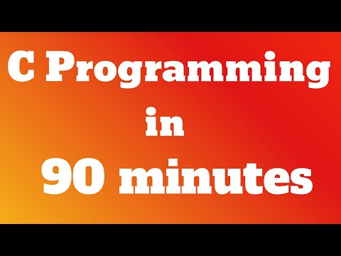C Programming in 90 minutes