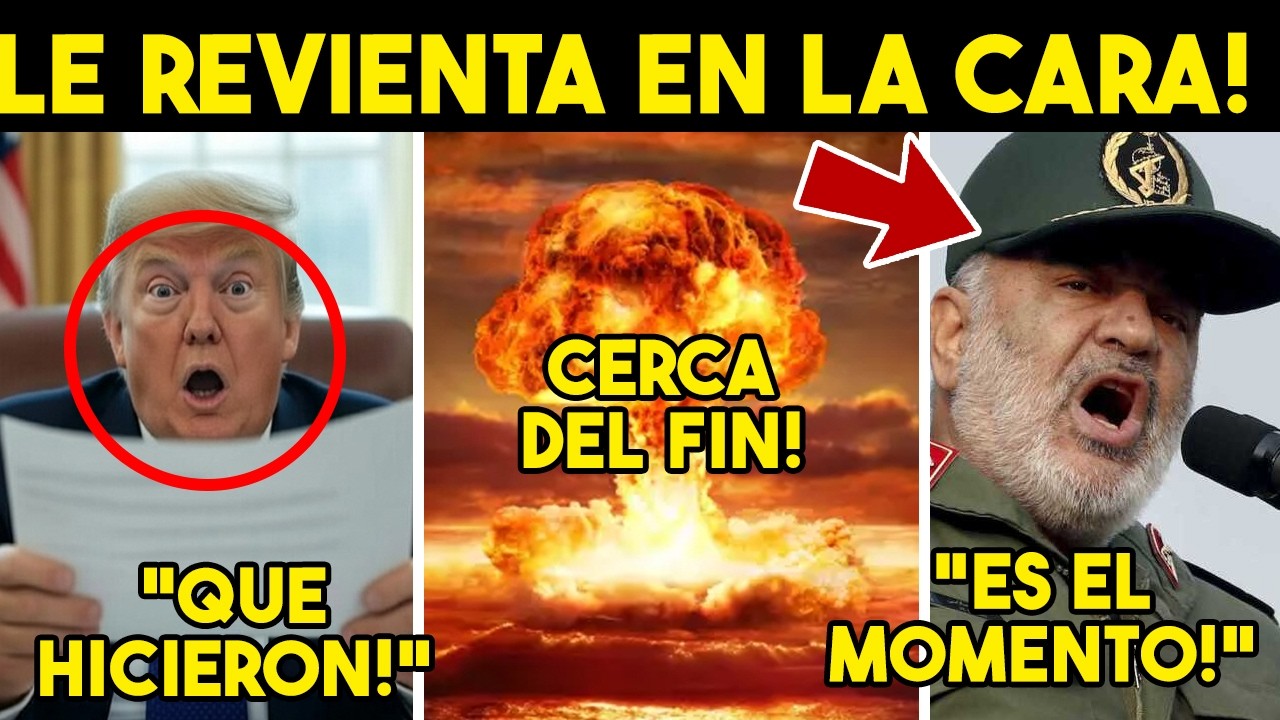 PESADILLA TOTAL! IRAN DESTAPA NUEVA 4RM4, FRACASA TRUMP. EU SIN SALIDA. ANUNCO OFICIAL