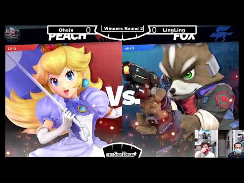The Side Deck Smash #68 - LingLing (Peach) VS OhSix (Fox) - SSBU Winners