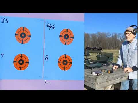 Savage .17 HMR at 100Y; 10 Ammos