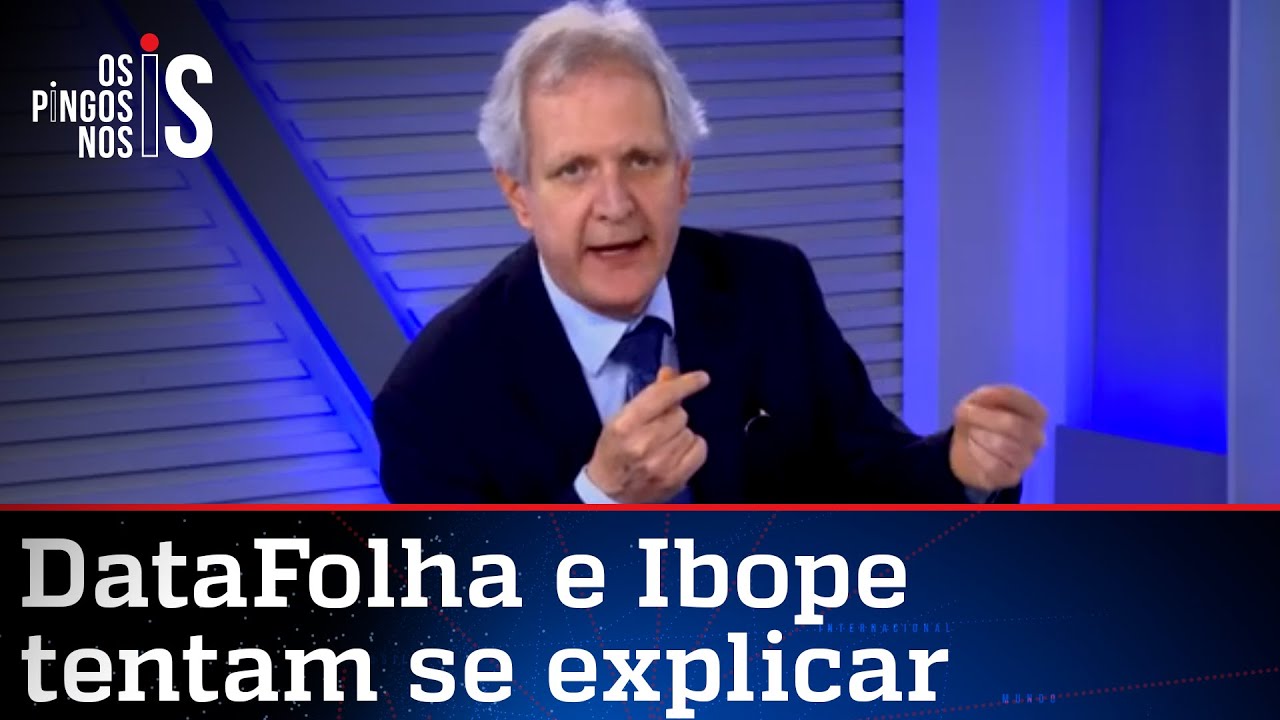 Augusto Nunes: Pesquisas tentaram empurrar esquerdistas goela abaixo