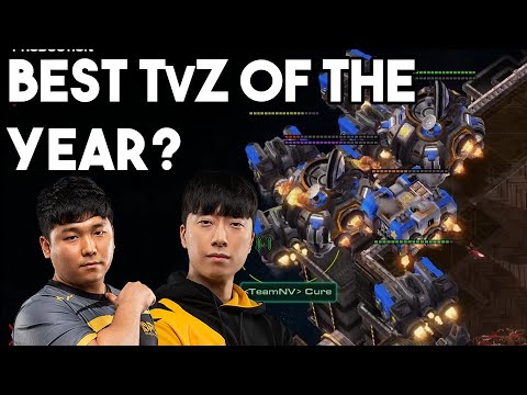 Best TvZ Of The Year?! Cure vs Dark EPIC Base Trade!