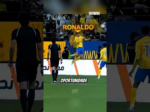 Junior tentou o cabeceio igual Ronaldo, mas Ronaldo superou todos