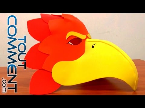 Comment faire un masque d'oiseau