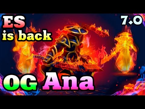 OG Ana - Ember Spirit -  Forgotten HERO returns in NEW Patch 7.00 - Dota 2