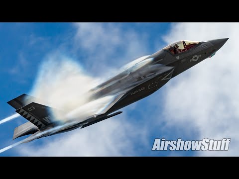 F-35B Lightning II Demonstration - Sunday - MCAS Cherry Point Airshow 2024