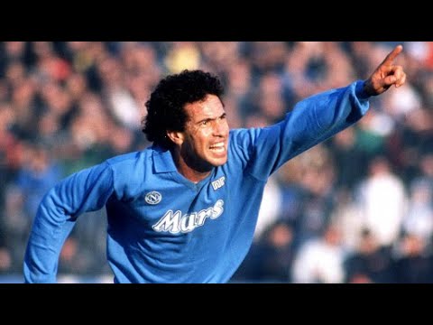 Careca vs Baresi | vs AC Milan | Serie A 1988 | All Touches & Actions