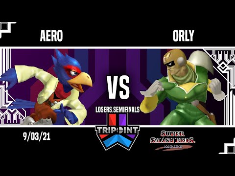 Tripoint Smash 112 - Losers Semifinals - Aero(Falco) Vs. ORLY(Captain Falcon)