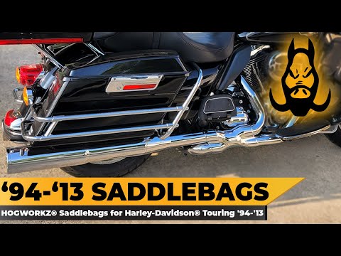 HOGWORKZ® Saddlebag Installation Assembly Guide - '94-'13 Harley® Touring Hardware