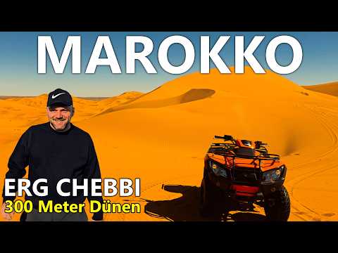 😥300 METER "Merzouga" DÜNEN mit dem QUAD😍| LKW DIY WOHNMOBIL Travel Truck Vanlife Morocco Marokko