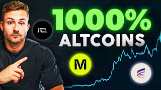 TOP 3 Altcoins To Buy Now BEFORE Crypto Pumps [100x Growth]
