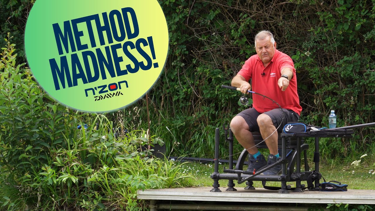 Watch video Summer Method feeder fishing on commercial carp waters with Daiwa's new N'ZON rod Now Summer Method feeder fishing on commercial carp waters with Daiwa's new N'ZON rod