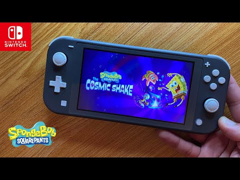 SpongeBob SquarePants: The Cosmic Shake Nintendo Switch Lite Gameplay