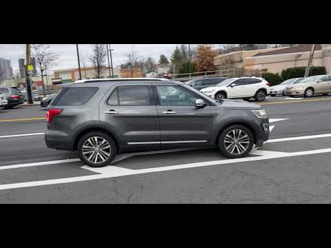 Drivers illegally crossing buffer zones on Weyman Ave at Boston Post Road in New Rochelle