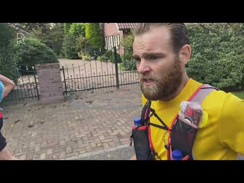 Rennend over het Pieterpad (500km): Gerben is over de helft!