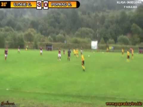 [13.09.09r.] LKS UJŚCIE GORLICKIE-LKS POPRAD RYTRO (4-3) SKRÓT MECZU