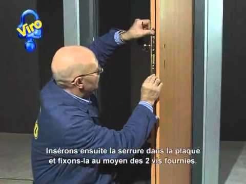 comment demonter une serrure locinox