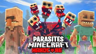 Players Simulate a PARASITE APOCALYPSE in HARDCORE Minecraft