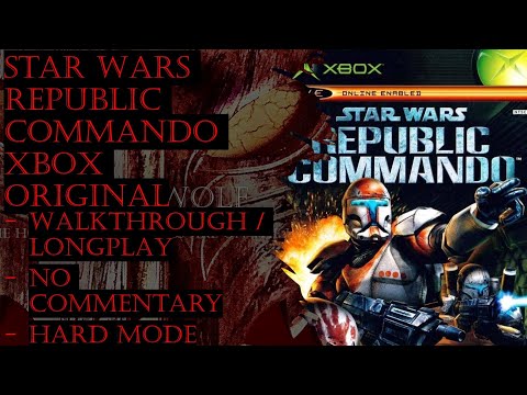 Star Wars Republic Commando Xbox Original (Hard) Full Game Walkthrough (No Commentary)