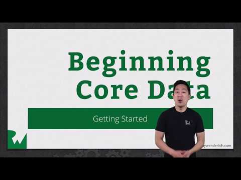 Getting Started - Beginning Core Data - raywenderlich.com
