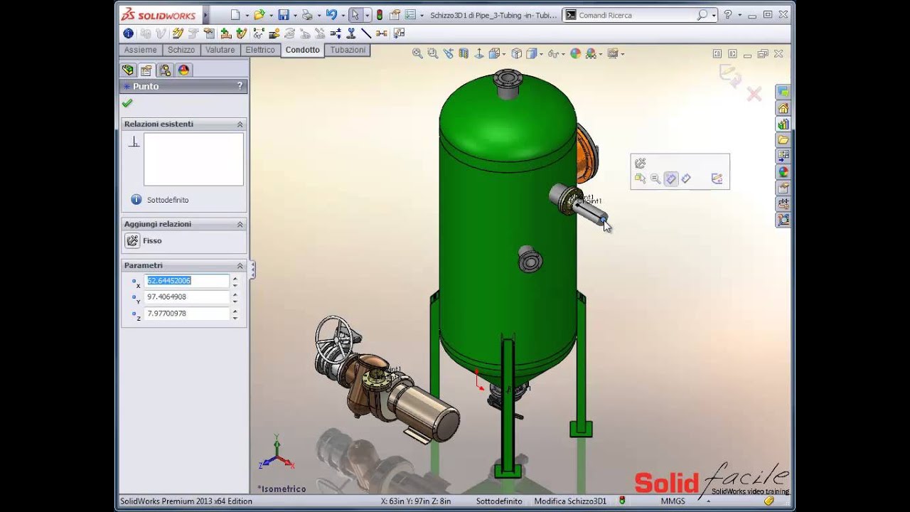 Video tutorial 16 Semplice percorso di condotti