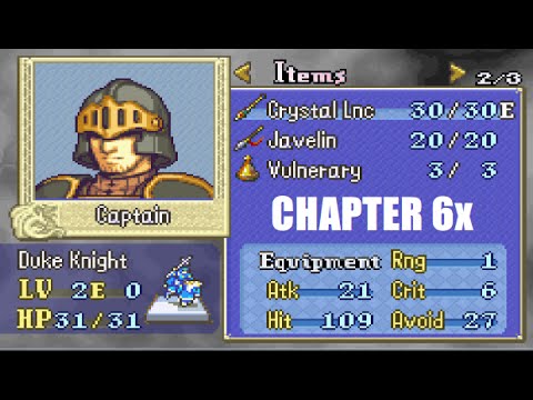 [FE7 Hack] The Road To Ruin Chapter 6x- A Knight's Resolve- The Generics R Back!