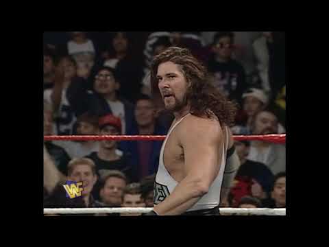 Diesel jumps The Undertaker & Bret Hart! (WWF)