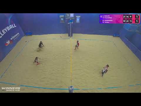 22:10 A.Bakotin / O.Kryvoshap - O.Haidarenko / O.Yurtov | Winners Beach Volleyball